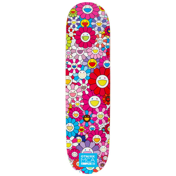 村上隆Flower 8.0 White Skate Deck