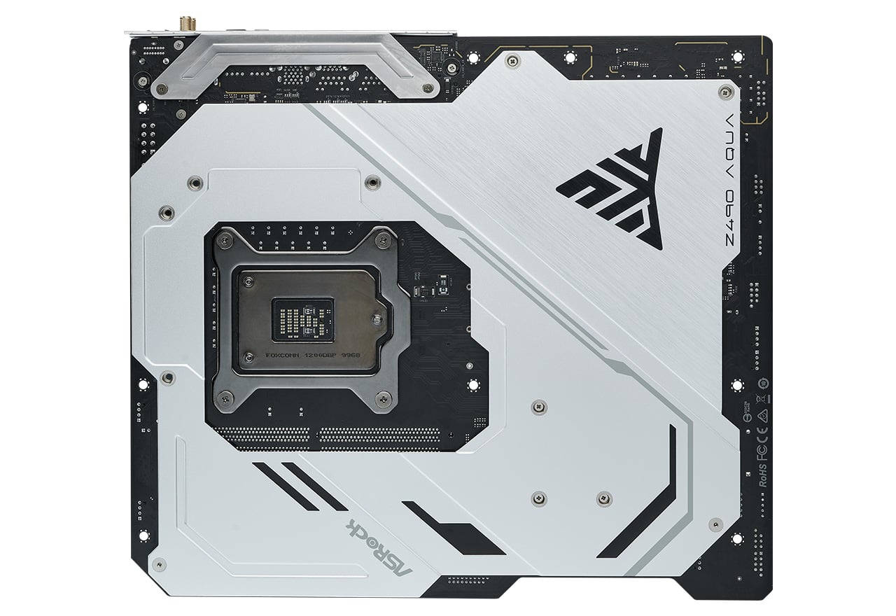 Z490 AQUA | ASRock マザーボード Intel Z490チップセット | 株式会社