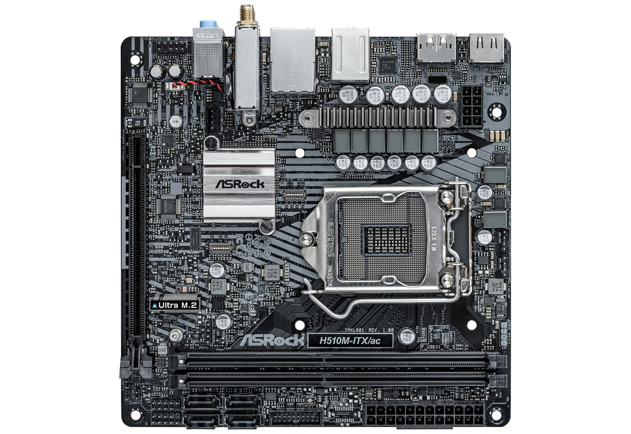 H510M-ITX/ac | ASRock マザーボード Intel H510チップセット | 株式