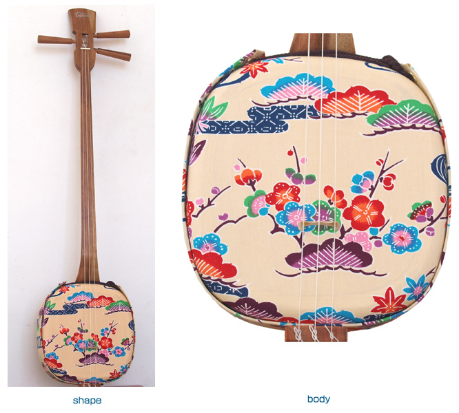 ASOVIVA アソビバ 三線セット 沖縄 消音ウマ付き カラクイ3本新品