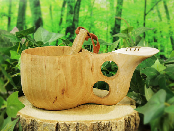 フィンランド ラップランド製｜ククサ(kuksa) ヴィサコイブ(visakoivu