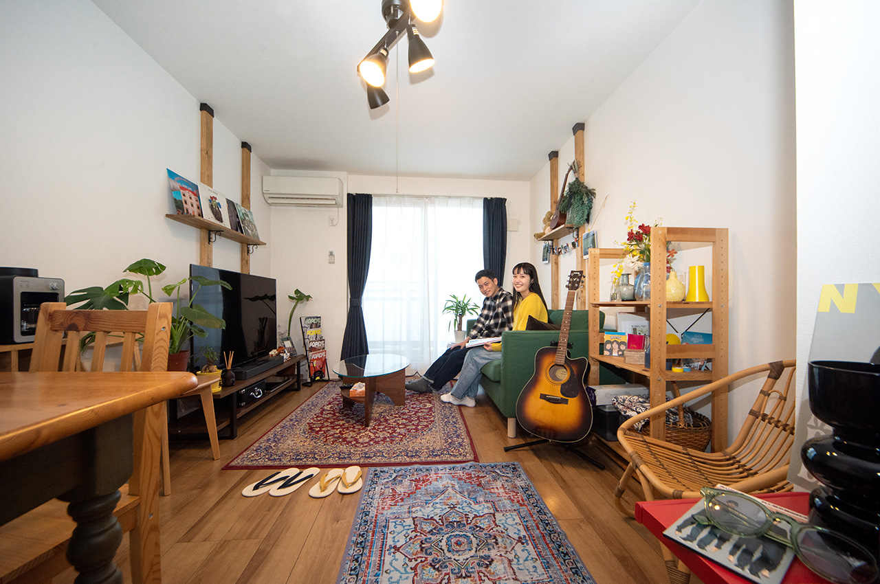 ダークブラウン｜フロアカラー｜インテリアコーディネート実例集