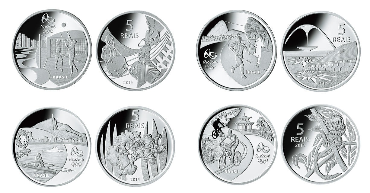 オリンピック史上初の南米大陸開催記念 ～ ブラジル造幣印刷局が鋳造