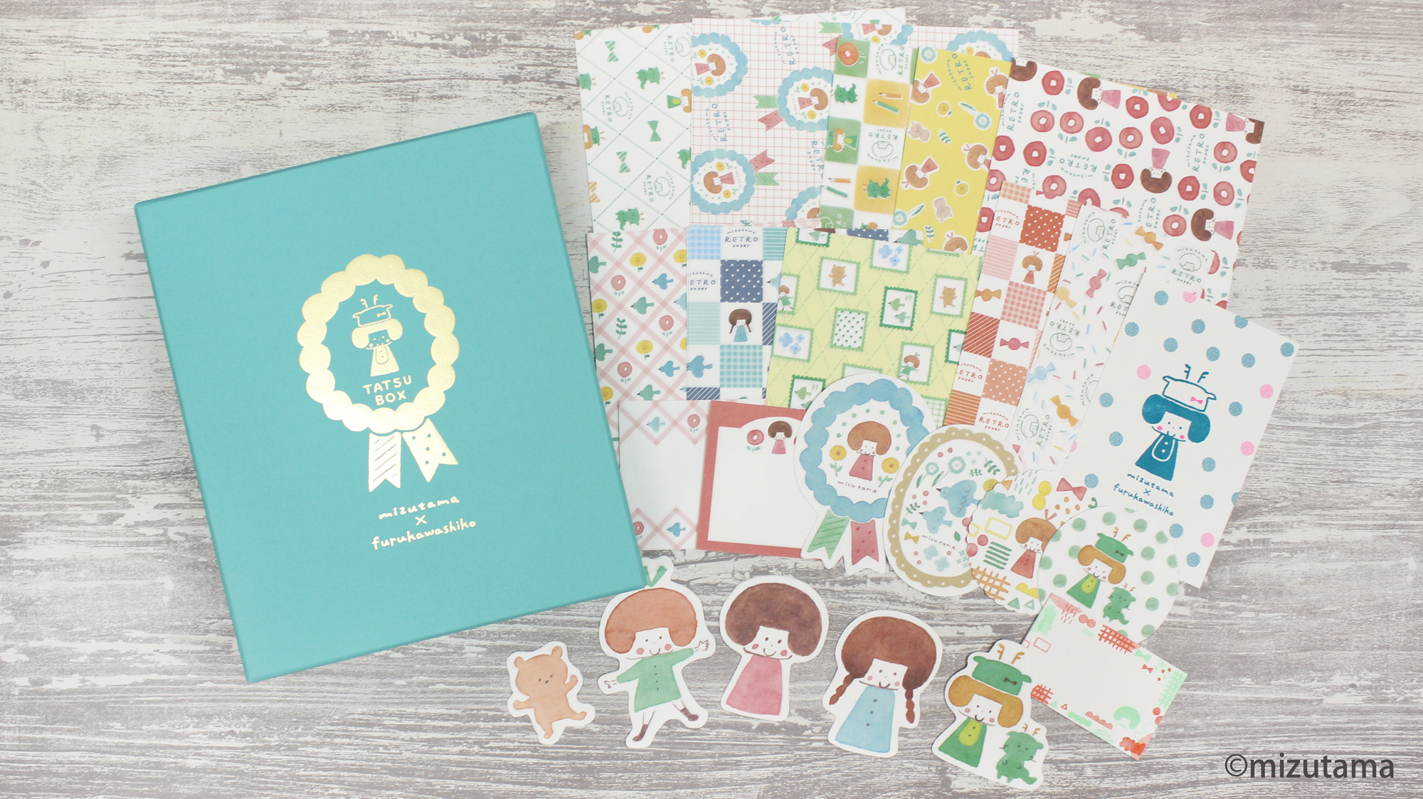 人気イラストレーター『mizutama』さんと古川紙工がコラボ！ 辰