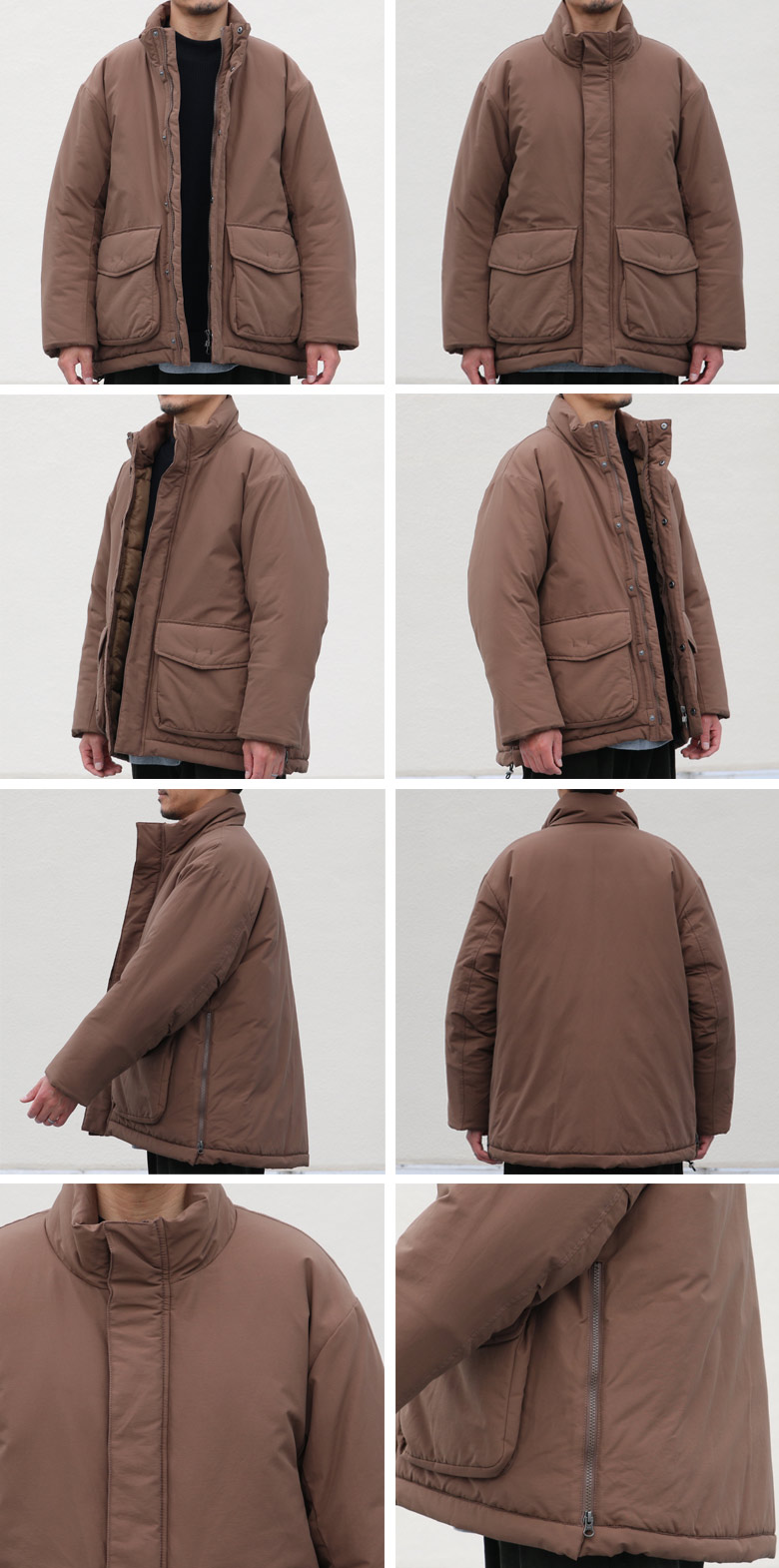 60/40クロス Sorona Dupont（ソロナ/デュポン社製） 中綿コールド