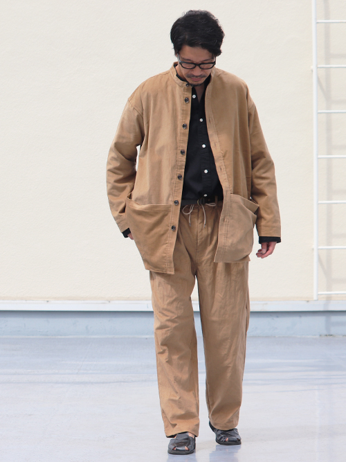 14W（ウェール）コール天（コーデュロイ）ガーデニングコート『MADE IN