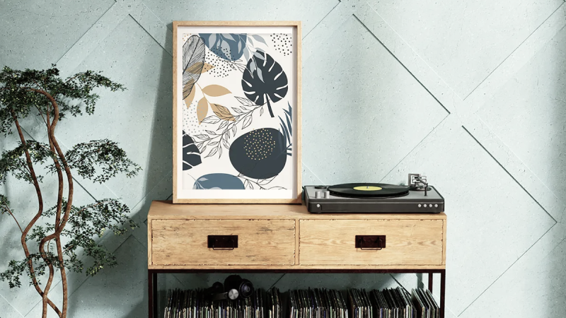 カラフル幾何学模様」 by MIDORI｜Artmeter｜暮らしを彩るアートが