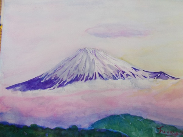 パール富士」 by ふさよ｜Artmeter｜暮らしを彩るアートが、きっと見つかる