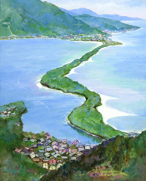 天橋立 「飛龍観」」 by 旅びっとん｜Artmeter｜暮らしを彩るアートが