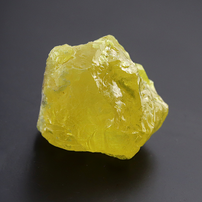 北海道・精進川鉱山産サルファー（硫黄）-033水晶クラスター、天然石