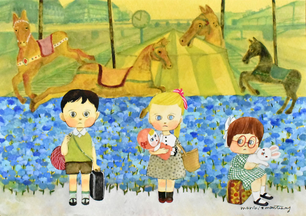 マリーニ*モンティーニ ポスター PO-248|アート＆フレーム|絵と額縁の