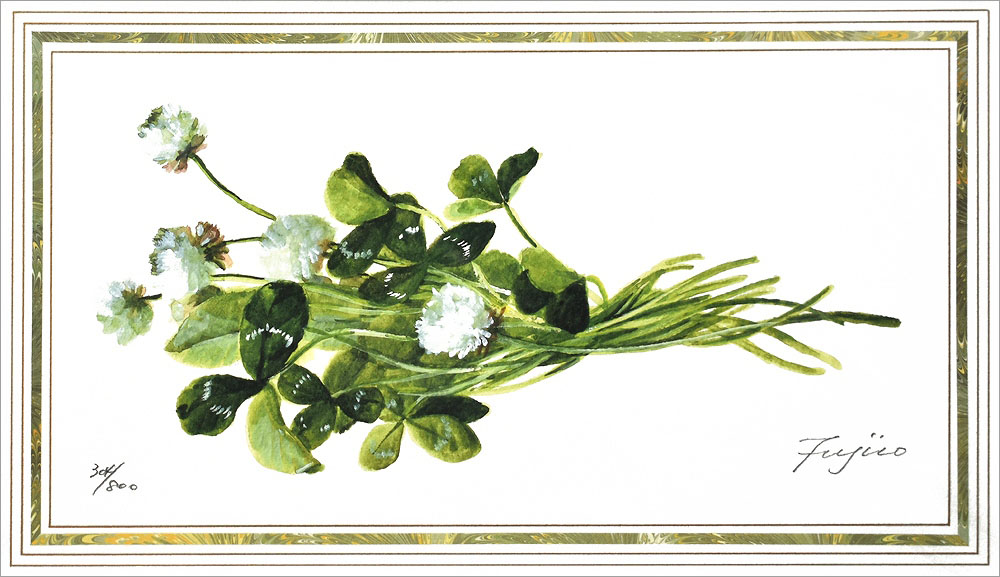 橋本不二子 絵画(ダイヤモンド・スクリーニング)+版画/シルク