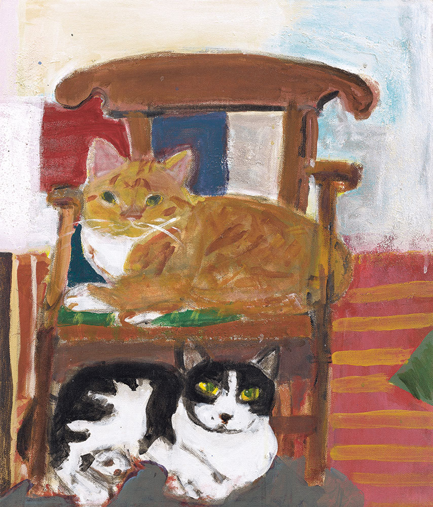 久下貴史 絵画 (版画/キャンバスジクレー) シゲオとクマとゴーギャンの