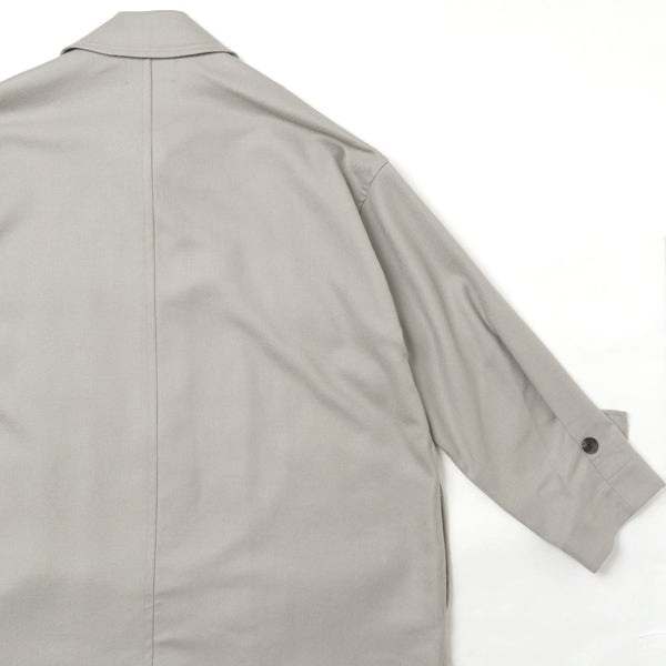 SHIRT COAT WOOL SOFT SERGE - marka 「Area」