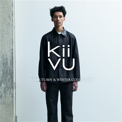 DENIM WORK JACKET- 12.5oz Rainbow Denim + SUMI - | kiivu(キフ