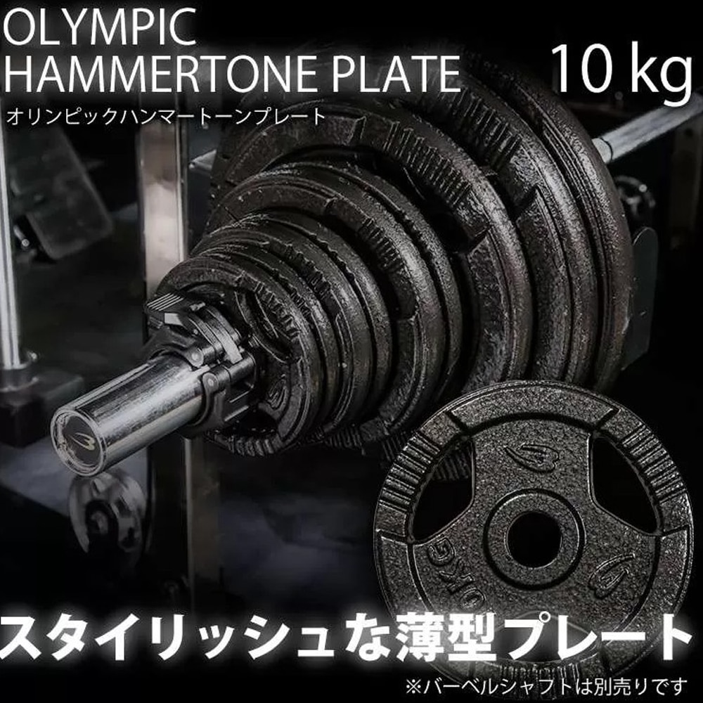 オリンピックハンマートーンプレート 10kg PH0091000K｜BODYMAKER