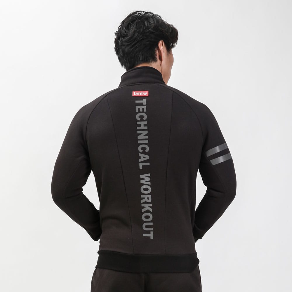 bmtw WARM トレーニング ジャケット M ブラック MJ188MBK