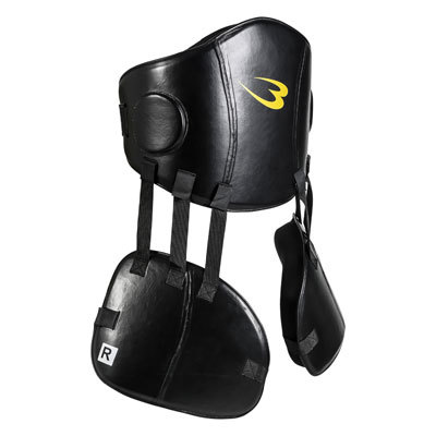 パンチングミット ストライクPRO ブラック×イエロー KM156BKYE