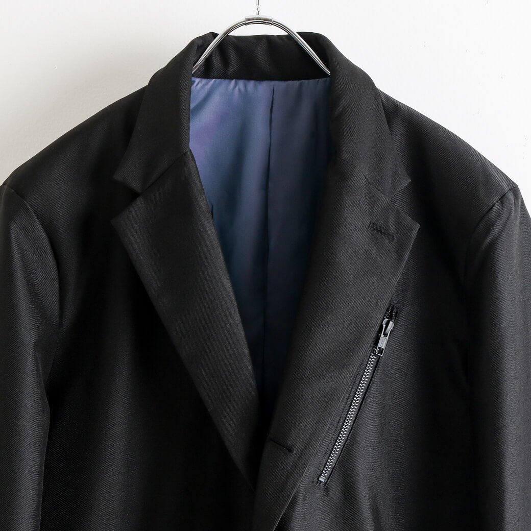SHIDEN シデン 紫電 Zipped Pocket 3B Jacket - Poly Serge｜BORN FREE