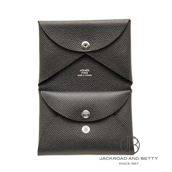 カルヴィ デュオ カードケース ノワール ブラック 黒[H083035CK89