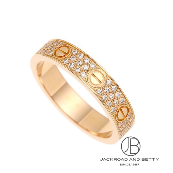 ミニラブリング パヴェダイヤモンド[B4085849] Mini Love Ring Pave