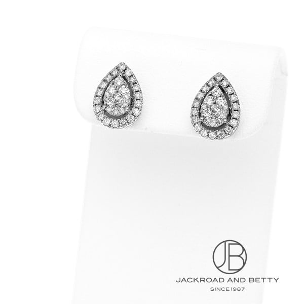 ペアシェイプ ダイヤ ピアス[] Pear Shape Diamond Earring | ノー