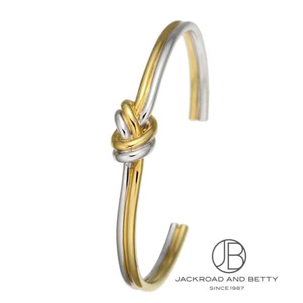 極美品✨ セリーヌ バングル ブレスレット ノット ロゴ ゴールド 1371