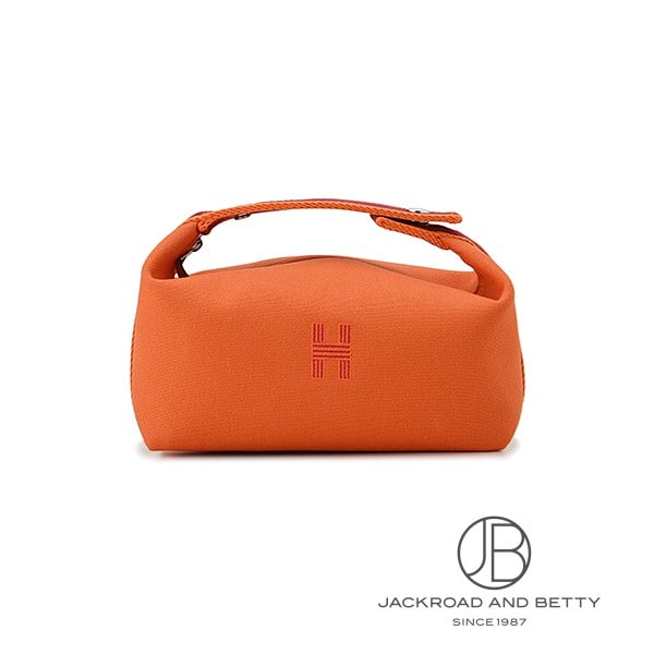 ブリッド ア ブラック PM ヴァニティポーチ オレンジ[H104222M 05