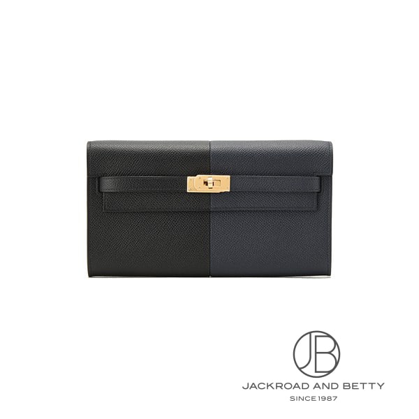 ケリートゥーゴー ウォレット カザック ノワール ブルーニュイ