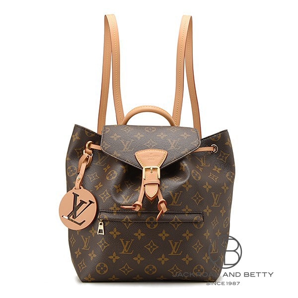 モンスリ NM PM バックパック モノグラム ブラウン[M45501] Montsouris