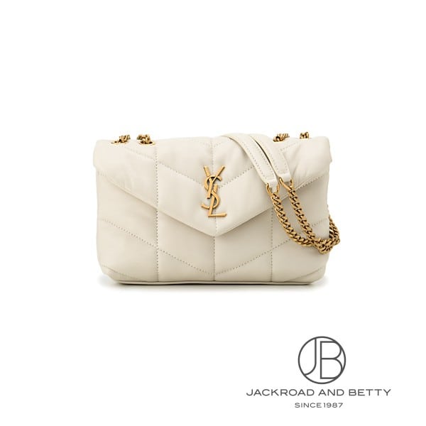 パファー トイ ショルダーバッグ ブランヴィンテージ ホワイト 白