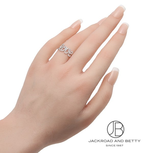 ラブ ダイヤ リング[] Love Diamond Ring | ノーブランド 新品 ジュエリー