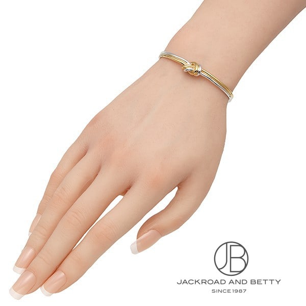 ノット ダブル ブレスレット[46P446BIG.35GS] Knot Double Bracelet