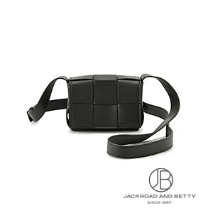 キャンディ カセット ショルダーバック ブラック 黒[666688 VMAY1 8425