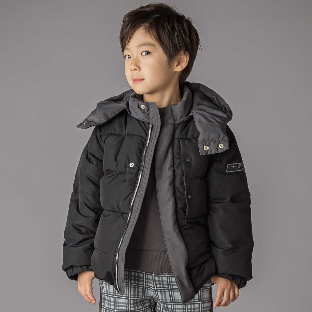 リモンタポリエステルツイルボリュームダウンジャケット親子お揃い(95