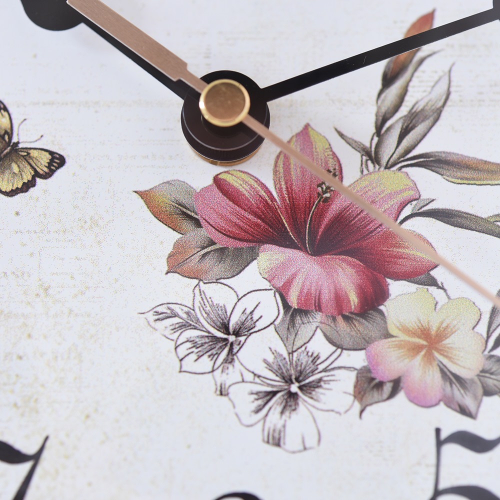 ロココ ホワイト シンデレラ置時計 幅36cm | ロココ調家具通販「ベベ