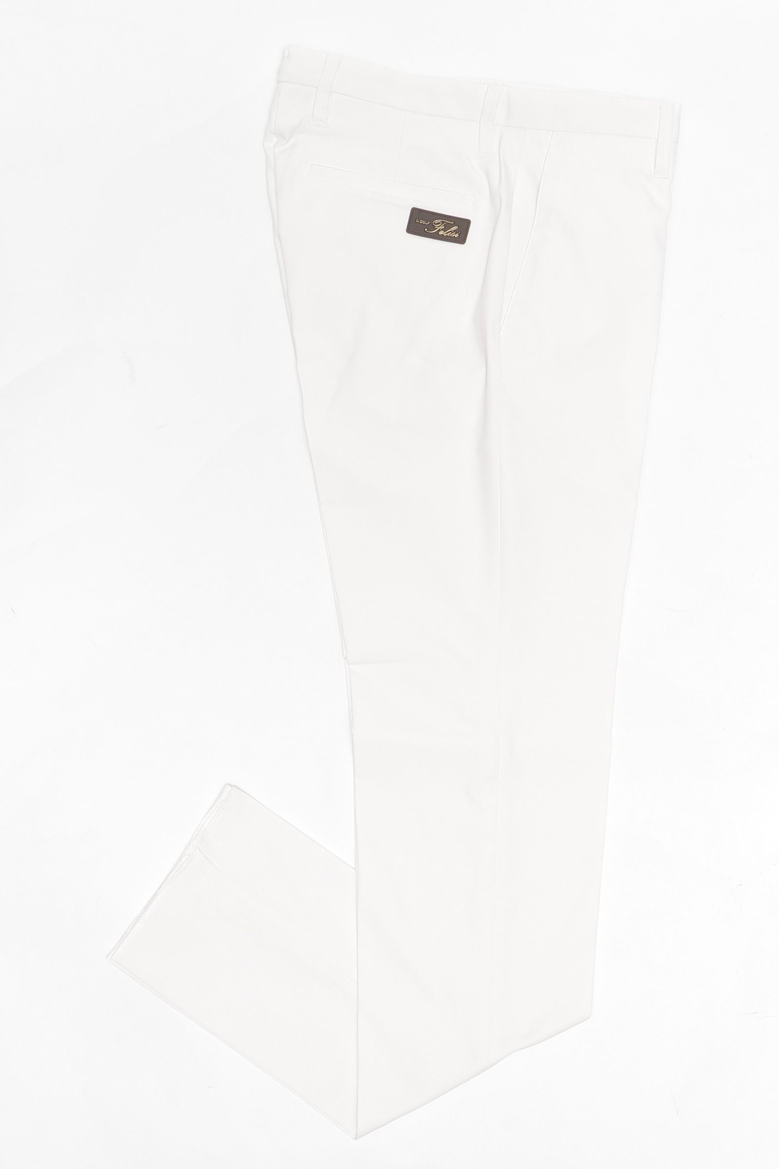 ホワイト スリムフィットパンツ サイドストライプshindyさま専用