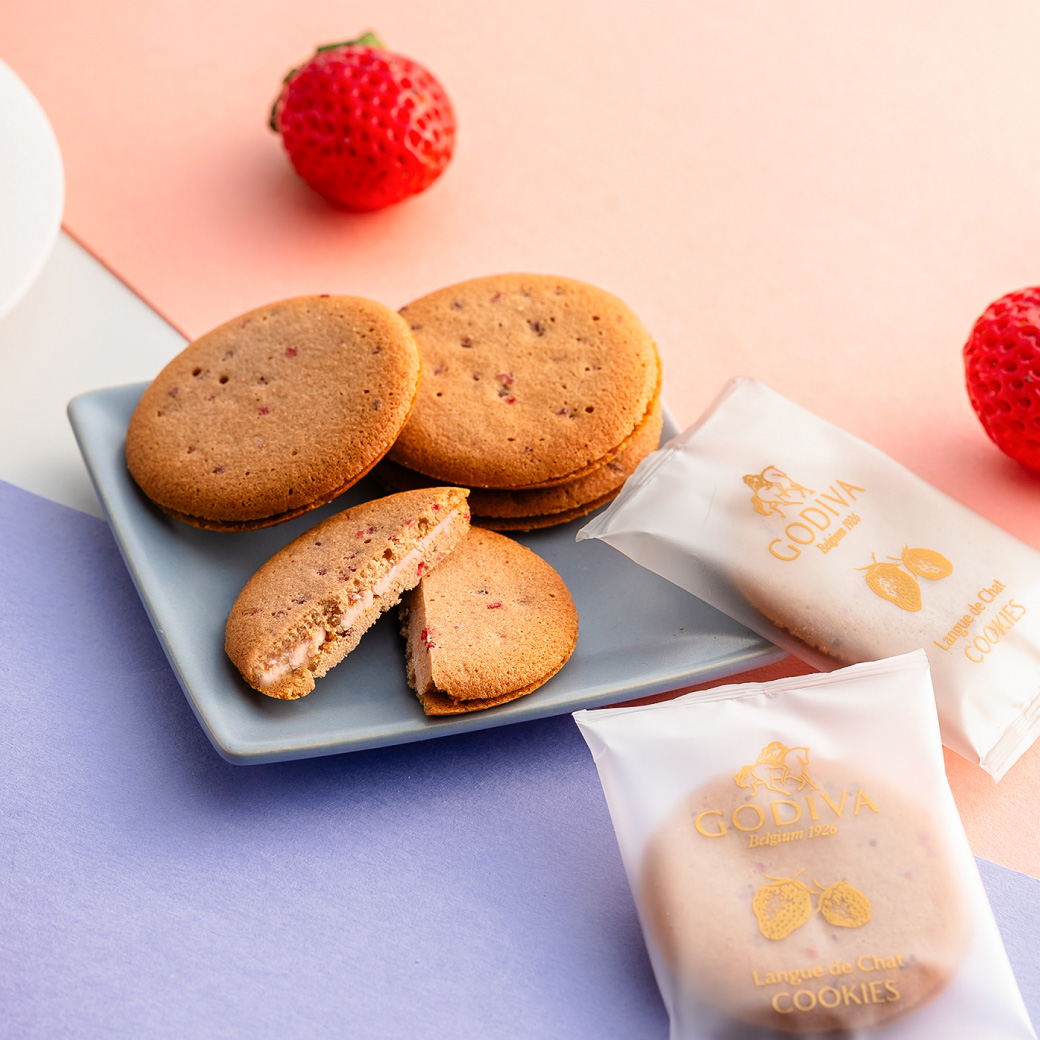 バレンタインギフト2026 ゴディバ GODIVA あまおう苺ラングドシャ