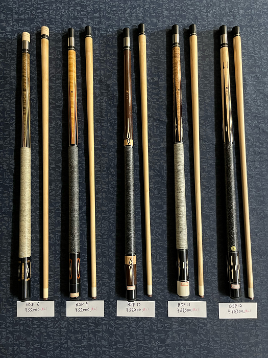 ADAM お取り寄せ可能キュー | ビリヤード用品・キュー販売のベル