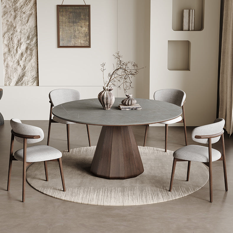 丸テーブル/セラミック天板/ラウンドテーブル hagst-1825