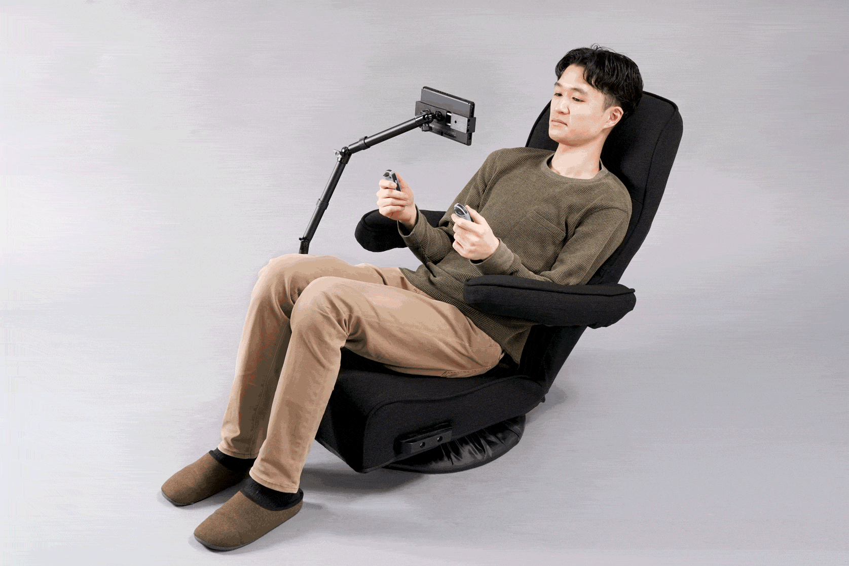 Bauhutte(バウヒュッテ) ゲーミング座椅子 GX-250-BK ゲーミング座椅子