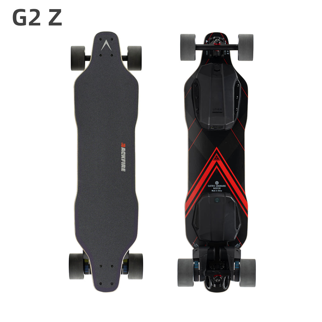 Backfire G2 Black & G2Z Electric Skateboard with R5s Remote