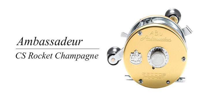 アブ AMB. 6500CS Rocket Champagne Abu Garcia - 【バス・トラウト