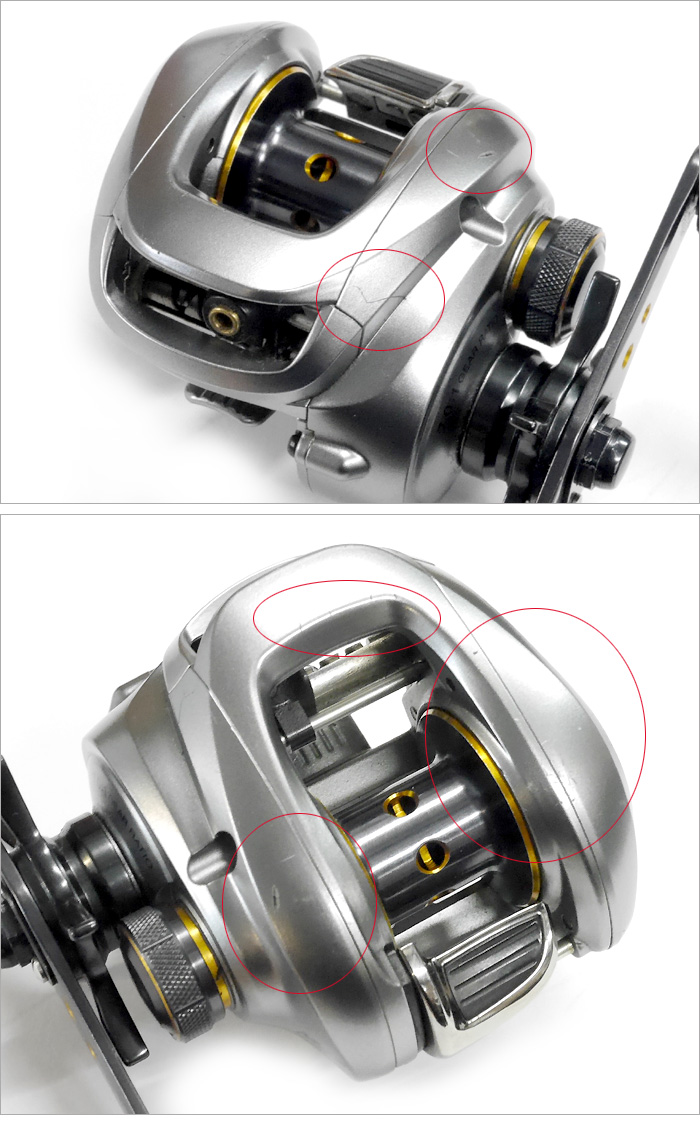 中古品】 シマノ 09 アルデバランMg7 SHIMANO 09 ALDEBARAN Mg7 左巻き