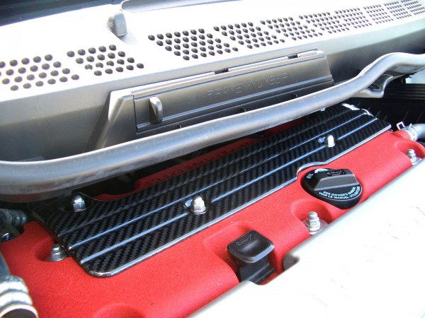 オリジナルパーツ｜ドライカーボン プラグカバー｜有限会社Back Yard