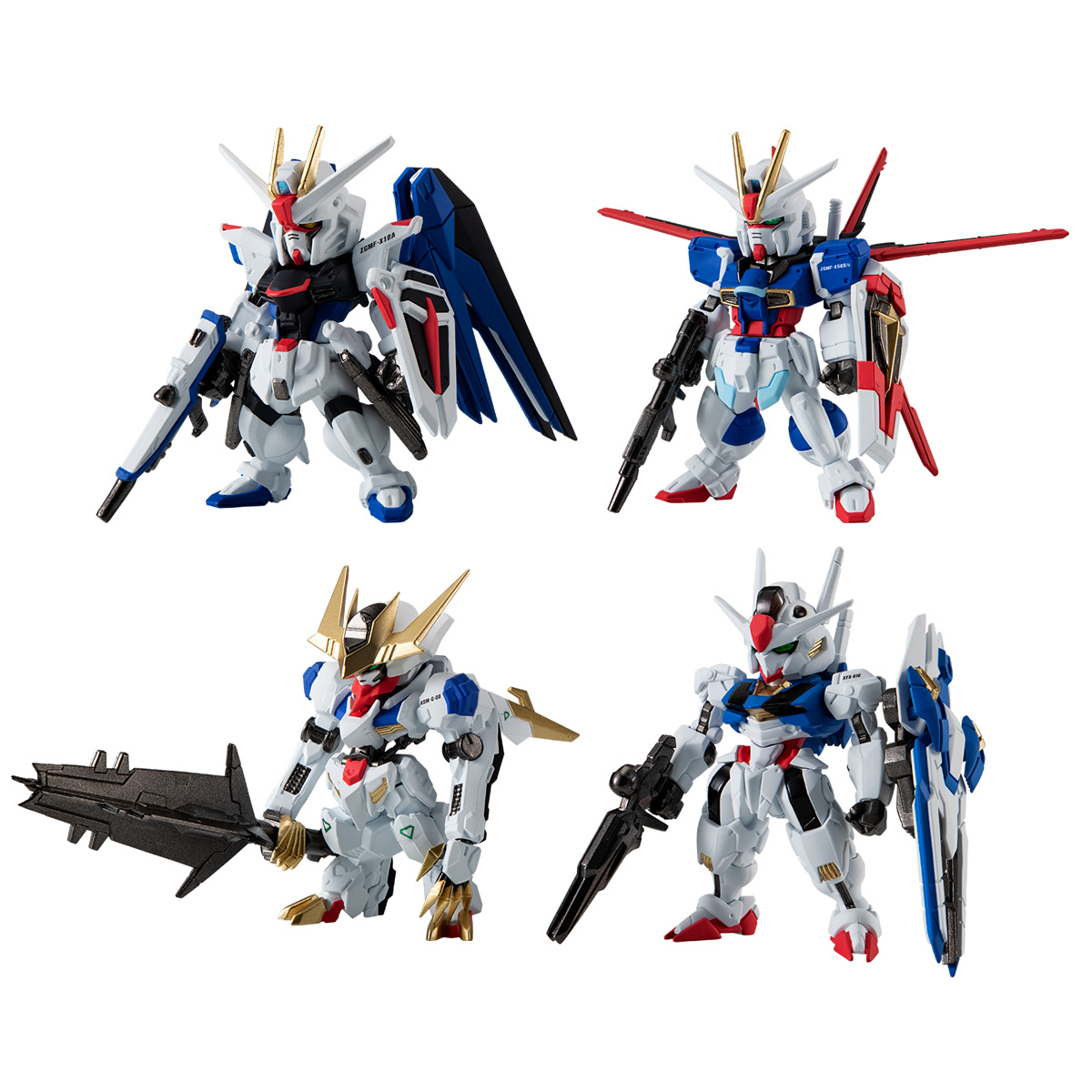 FW GUNDAM CONVERGE デスティニーガンダムSpecII&ゼウスシルエット