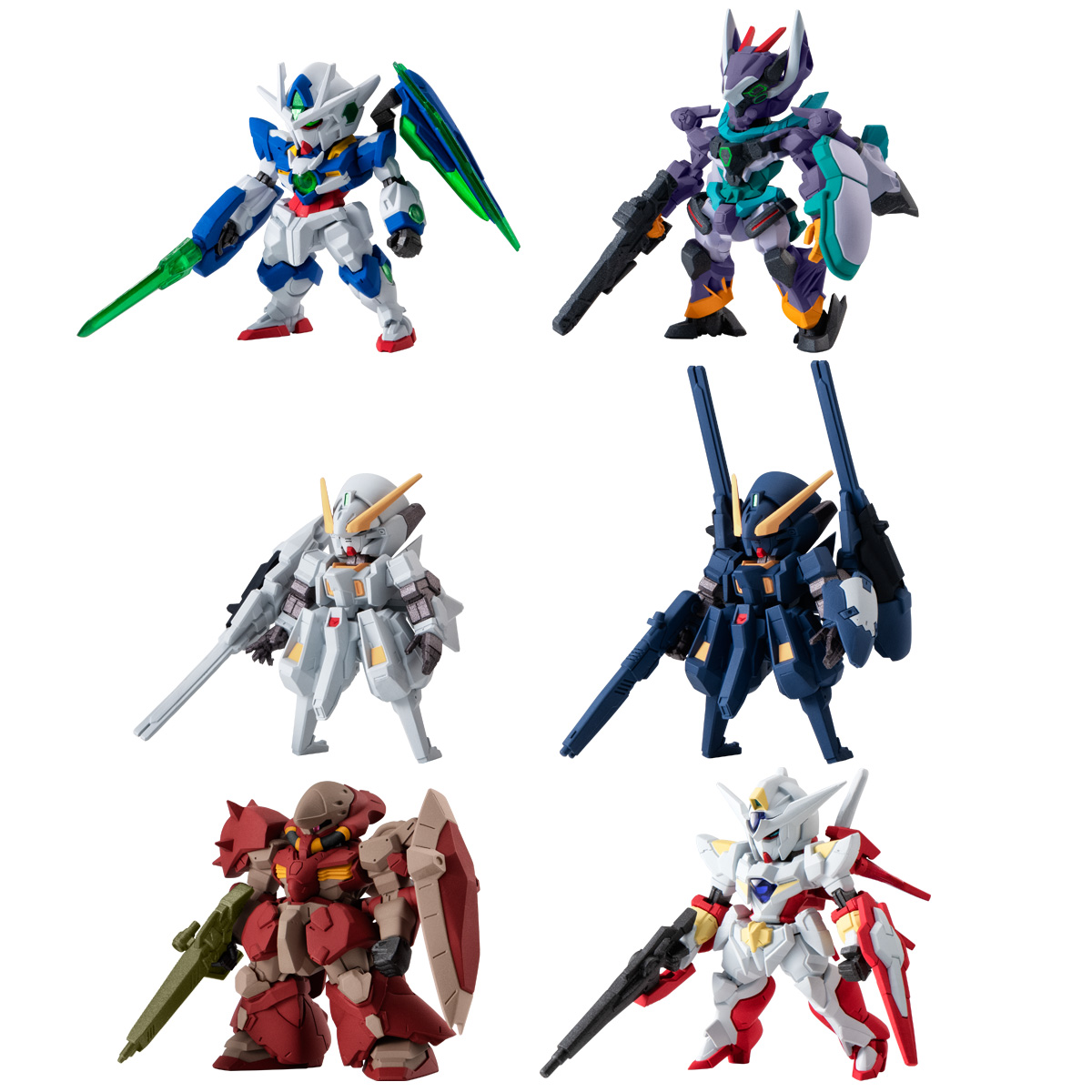 FW GUNDAM CONVERGE CORE 赤いガンダムセット【プレミアムバンダイ限定