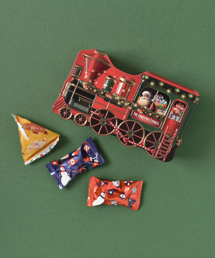 エウレカ サンタ機関車缶 | Bleu Bleuet（ブルーブルーエ）公式通販