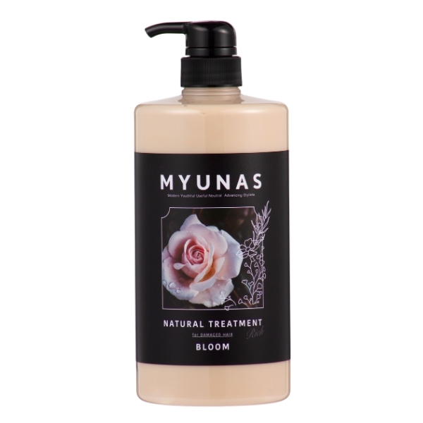 ミュナス ナチュラルシャンプーリッチ ブルーム 1L （初回限定価格