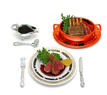 リーメントぷちサンプル三つ星レストランセット1.2.4.5.7.8の6種類